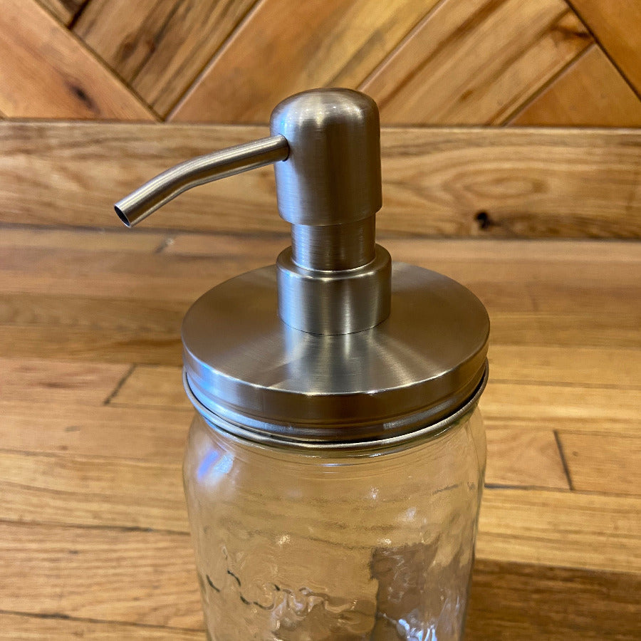 Mason Jar Pump Adapter (Wide Mouth)