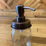 Mason Jar Soap & Lotion Pumps - (Regular Mouth)