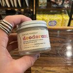 Deodorant  Cream - 2oz Glass - Off the Bottle Refill Shop