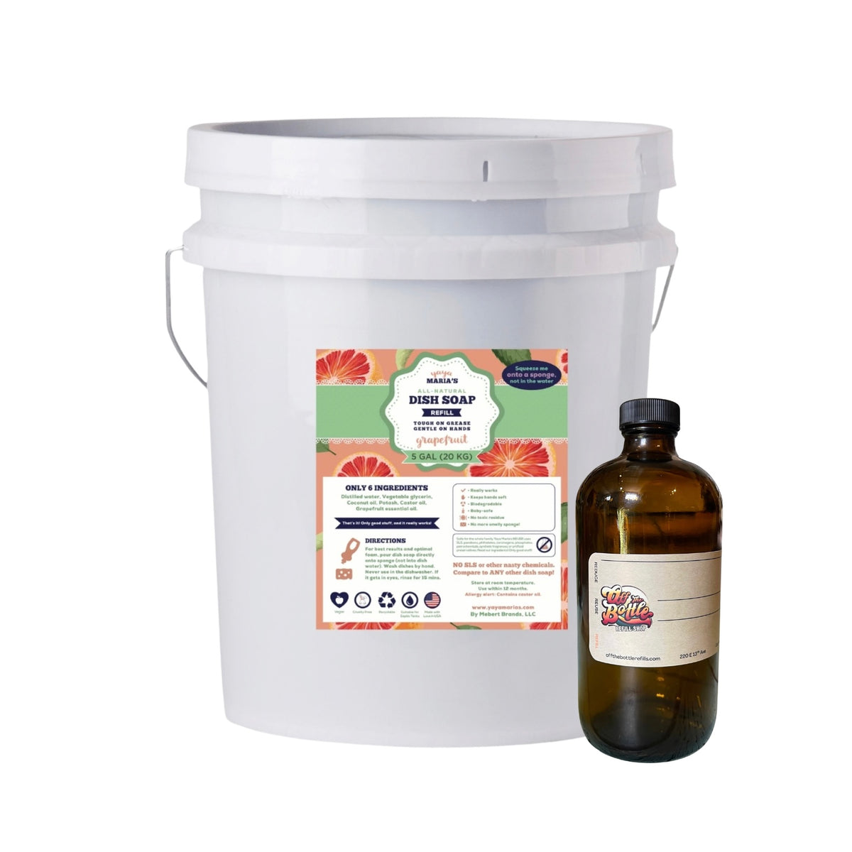 Yaya Maria’s Dish Soap - 16oz Prefill