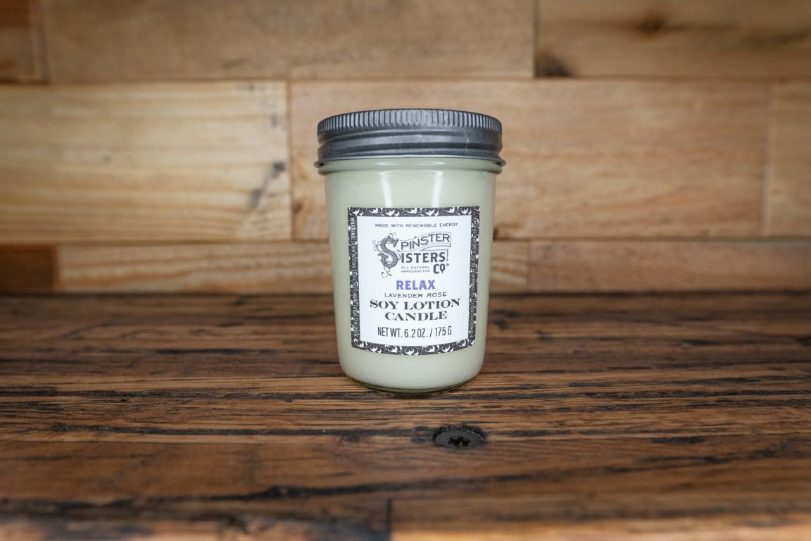 Soy Lotion Candle Relax - Off the Bottle Refill Shop