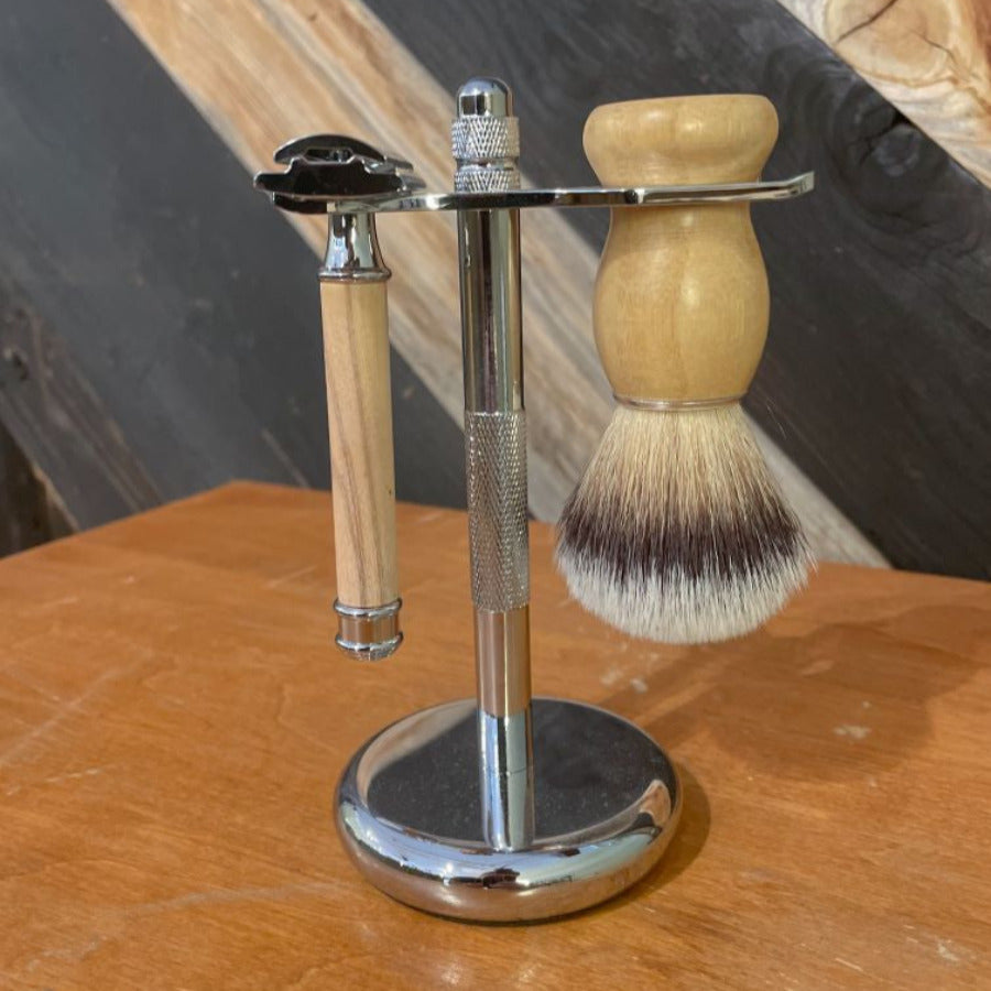 Shaving Stand, metal - Off the Bottle Refill Shop