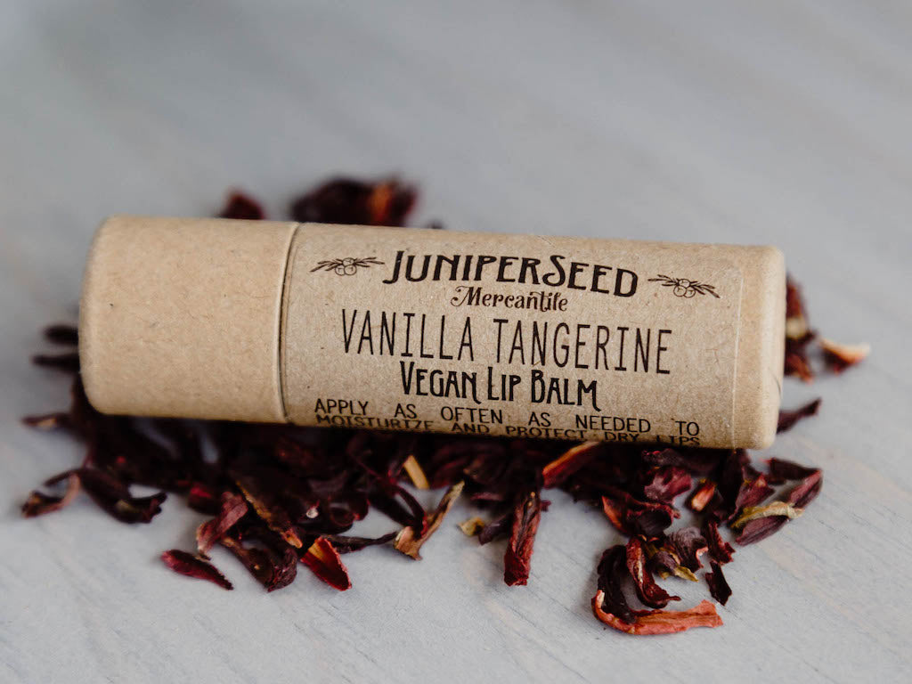 Vanilla Tangerine Lip Balm - Off the Bottle Refill Shop